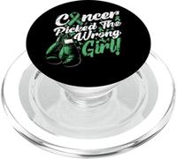 Cáncer de hígado Hepatic Picked The Wrong Girl Apoyo a la PopSockets PopGrip para MagSafe