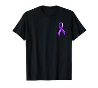 Cáncer de páncreas cinta morada Camiseta