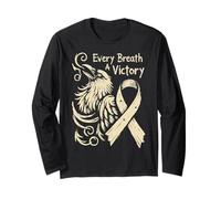 Cáncer de pulmón de Cuervo Vikingo - Norse Every Breath A Victory Manga Larga
