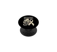 Cáncer de pulmón de Cuervo Vikingo - Norse Every Breath A Victory PopSockets PopGrip Adhesivo
