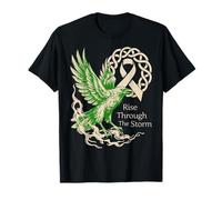 Cáncer de pulmón de Cuervo Vikingo - Rise Through The Storm - Cáncer Camiseta