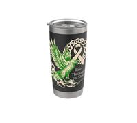 Cáncer de pulmón de cuervo vikingo - Rise Through The Storm - Cáncer Vaso térmico de acero inoxidable de doble pared