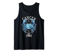 Cáncer del zodiaco Nacido en 1941 Camiseta sin Mangas