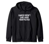 Cancer Doesn'T Care About Your Politics Nonpartisan Survivor Sudadera con Capucha