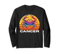 Cáncer El Cangrejo Horóscopo Multicolor Cáncer, Multicolor Cang Manga Larga