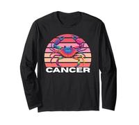 Cáncer El Cangrejo Horóscopo Multicolor Cáncer, Multicolor Cang Manga Larga