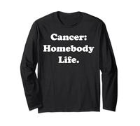 Cancer: Homebody Life Cozy Vibes Astrology Manga Larga