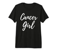 Cáncer Muchacha Signo del Zodiaco Horóscopo Astrología Camiseta Premium