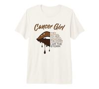 Cáncer Muchacha Signo del Zodiaco Horóscopo Astrología Camiseta Premium