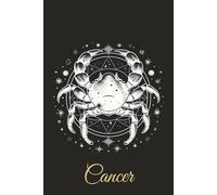 Cancer Notebook: 500 Page College Ruled Notebook | Large 6 × 9 Lined Journal for School, Office, Study & Daily Writing | Zodiac Sign Cover