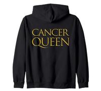 Cáncer Queen Cumpleaños Mes Cumpleaños Astrología Signo Cáncer Sudadera con Capucha