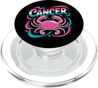 Cáncer Signo del Zodiaco Cangrejo Rosa Astrología Vibes PopSockets PopGrip para MagSafe