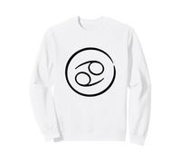 Cáncer Símbolo del Zodiaco, Grunge Astrología Horóscopo Cáncer Sudadera