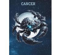 Cancer Zodiac Journal (Ethereal Zodiac Series) - Paperback 8.5x11, 160 Cream Lined Pages: The perfect astrology gift for nurturing & intuitive Water signs.