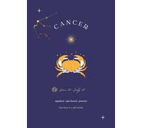 Cancer Zodiac Journal - Meaning & Symbolism | Astrology Notebook | 120 Pages A5 | Gift for Cancer Birthdays (June 21 - July 22)