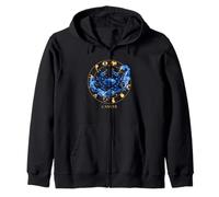 Cáncer Zodíaco Astrología Horóscopo Constelación Celestial Sudadera con Capucha