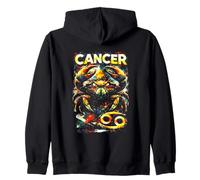 Cáncer Zodiaco Cangrejo Horóscopo Astrología Símbolo Sudadera con Capucha
