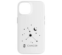 Cáncer Zodiaco Luna Estrellas Constelación Arte Carcasa para iPhone 14