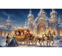 Canción de Amor de Invierno de la Ciudad de Hielo Puzzle 1000 Piezas Adultos Y Niños,Regalo Ideal,Deco Pared,Premium,Desafío,Rompecabezas,14 Años+,Anti-estrés,Relax,Reto,Cartón,Educativo 70x50cm