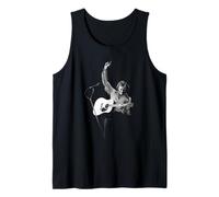 Canción de Neil Diamond Sung Blue Singer en Vivo 1984 Camiseta sin Mangas