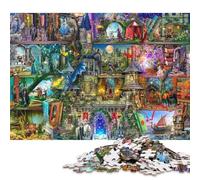 Canción del Castillo de la Fantasía Puzzles 1000 Piezas para Adultos Cumpleaños Juego De Rompecabezas Juegos Educativos Decoración Stress Relief Toy 1000pcs (75x50cm)