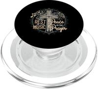 Canciones de Oración Jesucristo Música Religiosa Alabanza a Dios PopSockets PopGrip para MagSafe