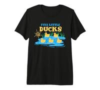 Canciones Infantiles para bebés para Cinco Patos pequeños Camiseta Premium