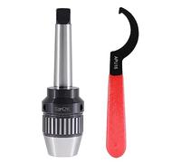 CanCNC Tooling Solutions Portabrocas sin llave de precisión MT3 de 1/8-5/8 pulgadas, resistente con vástago integrado, mandíbulas de titanio, 0537-5803