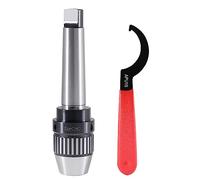 CanCNC Tooling Solutions Portabrocas sin llave de precisión MT4 de 1/16-1/2 pulgadas, resistente con vástago integrado, mandíbulas de titanio, 0537-1204