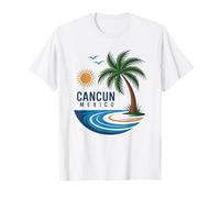 Cancun Mexico Summer Travel Beach Lifestyle Camiseta