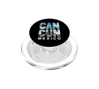 Cancún México Viajes Vacaciones Playa Ruinas Mayas PopSockets PopGrip para MagSafe