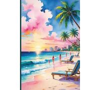 Cancun Travel Journal: A lined 6x9 notebook to write about your beach vacation to Mexico!