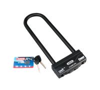 ABUS U-lock Granit Power 58/140HBIII - fuerte candado de moto con doble cierre - nivel de seguridad 18 - altura del grillete 310 mm