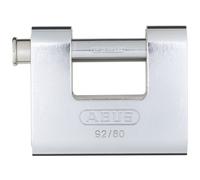 Candado ABUS 92/80 Monoblock de lat n macizo con revestimiento de acero con llave Alik