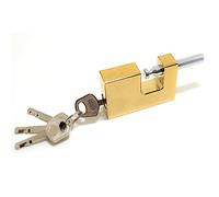 Candado， Alloy Steel Key Padlock with 4 Keys,Horizontal Unlocking,Width 50mm60mm70mm(50x16mm)
