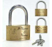 Candado Amor Personalizado Grabado