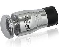 Artago 562-I Candado Antirrobo Moto Disco Alta Gama + Regalo Soporte de Transporte, Bloqueo de 4 Esferas de Acero, Cromado, Cerradura Alta Seguridad, Bloqueo Pinza Antirrobo Scooter Rueda Scooter