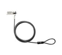 Candado Antirrobo HP Essential Combinación Acero Galvanizado 1,22 m Negro