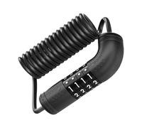 Candado antirrobo para casco de motocicleta | Accesorios de bicicleta retráctil ligero | Combinación de cable de bloqueo | Para equipaje, manillar, portaequipajes de viaje, ciudad, carretera, viajes