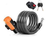 Candado Bicicleta Candado for bicicleta con llaves seguras en espiral cable for Candado Bici