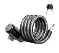 Candado Bicicleta Llave de bloqueo cable bicicleta 83 cm y 104 fija segura Candado Bici