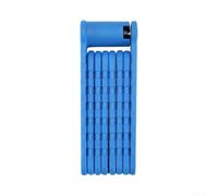 Candado Bicicleta Plegable 96cm para acero Candado Bicicleta | para acero aleación para pesado, 8 juntas flexibles, anti para palanca, ideal seguridad diaria, incluye llaves(Blue)