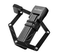 Candado Bicicleta Plegable con Soporte, Candado de Alta Seguridad 2 Llaves, Fácil de Llevar, Universal para Bicicleta, Motocicleta y Scooter Patinete Electrico