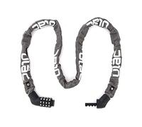 Candado Bicicleta Scooter Patinete Moto Alta Seguridad 5mm Acero Funda Nylon 100cm Antirrobo Fácil Transporte Nivel 5 Resistente Cortes Tensiones Colores Modernos Urbano (Combinación, Gris)