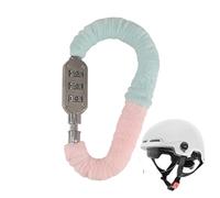 Candado Combinación para Casco de Moto - Mosquetón con Código de 3 Dígitos para Llavero,Candado Portátil para Equipaje - para Hombres Mujeres Motociclistas Viaje Diario Rutas Largas Excursión