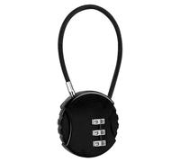 Candado combinado - cerradura resistente a la intemperie | Candado de equipaje de forma | Digit -codificado Zinc Locker | Lo mejor para la escuela y el gimnasio armario garaje puerta de