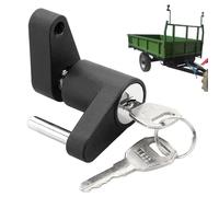 Candado con lengüeta para remolque. Candado antirrobo de aleación de zinc para enganche de remolque, diseño robusto y duradero, rápido y fácil de usar, protege eficazmente los remolques | Para