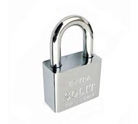 Candado con llave de acero, cerradura seguridad antirrobo y a prueba óxido, 30 mm, 40, 70, 4 llaves