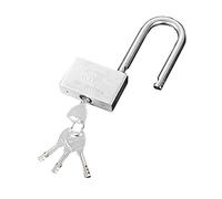 Candado con llave de anillo bloqueo largo 4 llaves, cerradura seguridad impermeable y a prueba herrumbre for exteriores, 30 mm 40 50 60(30mm)