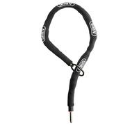 ABUS Cadena insertable para cuadro ADAPTOR CHAIN Classic 5.5KS: cadena de acero de 5,5 mm de grosor, candado para bicicletas, compatible con Alarmbox 2.0, longitud 100 cm, negro, + ST 5950 2.0
